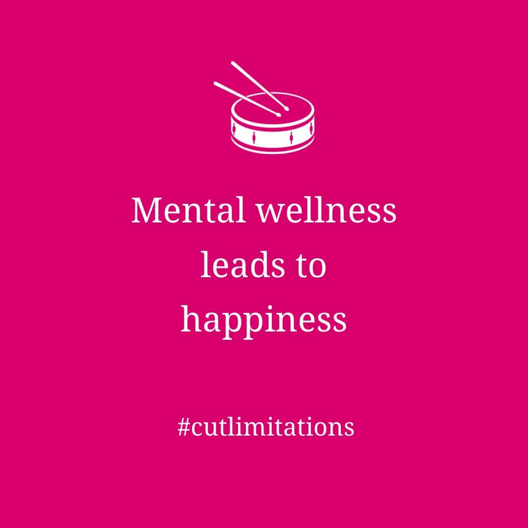 Mental wellness leads to happiness Mental wellness leads to happiness